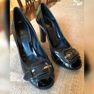 Fendi Peep-Toe Pumps